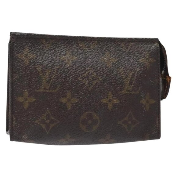 LOUIS VUITTON Monogram Poche Toilette 15 Pouch - Picture 1 of 16
